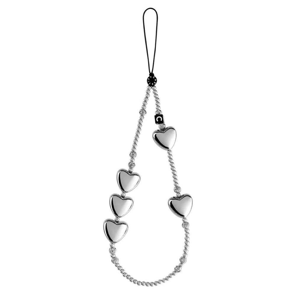 CASETify Hearts of steel phone charm